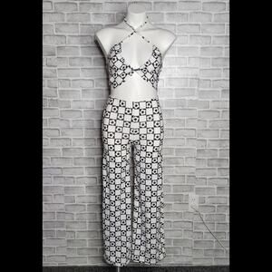 Princess Polly Latiana Retro Flower Vintage Inspired 2 Piece Set, sz 2